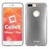 Cellet CCIPH7PGY - Apple IPhone 7/ 8 Plus Matte Metallic Case (Built-in Metal Plate, Works With Magnetic Phone Holder) - Gray Full Catalog