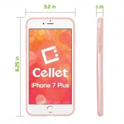 Cellet CCIPH7PRG - Apple IPhone 7/ 8 Plus Matte Metallic Case (Built-in Metal Plate, Works With Magnetic Phone Holder) - Rose Gold 10 Cellet CCIPH7PRG - Apple IPhone 7/ 8 Plus Matte Metallic Case (Built-in Metal Plate, Works With Magnetic Phone Holder) - Rose Gold