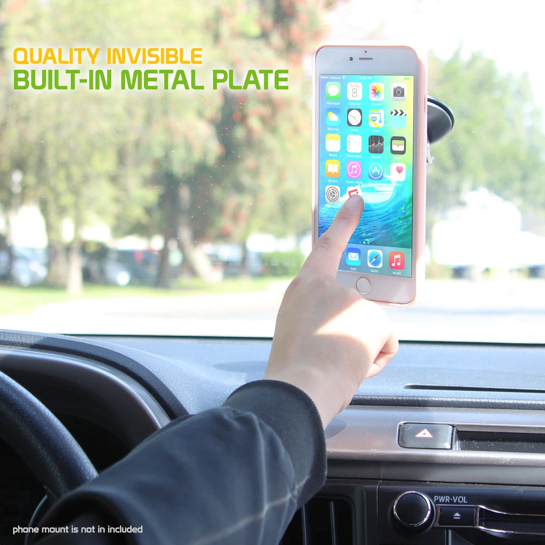 Cellet CCIPH7PRG - Apple IPhone 7/ 8 Plus Matte Metallic Case (Built-in Metal Plate, Works With Magnetic Phone Holder) - Rose Gold 8 Cellet CCIPH7PRG - Apple IPhone 7/ 8 Plus Matte Metallic Case (Built-in Metal Plate, Works With Magnetic Phone Holder) - Rose Gold