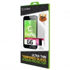 SGLGG6 - LG G6 Tempered Glass Screen Protector, Cellet 0.3mm Premium Tempered Glass Screen Protector For LG G6 (9H Hardness)