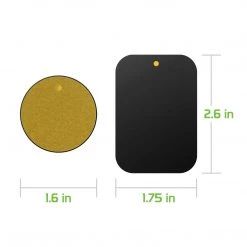 GoCellet CLCMETALP2 - 4 Heavy Duty Phone Mount Magnets - 2 Rectangle & 2 Round Magnets Full Catalog