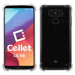 Cellet Full Catalog DDDLGG6 - CLEAR TPU + FROST PC LG G6