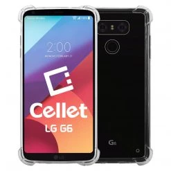 Cellet Full Catalog DDDLGG6 - CLEAR TPU + FROST PC LG G6