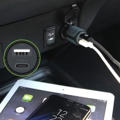 PUSBC21- Cellet Universal High Power 10W / 2.1A Dual USB A & USB C Port Car Charger Full Catalog 12 PUSBC21- Cellet Universal High Power 10W / 2.1A Dual USB A & USB C Port Car Charger Full Catalog