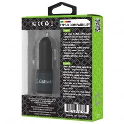 PUSBC21- Cellet Universal High Power 10W / 2.1A Dual USB A & USB C Port Car Charger Full Catalog 18 PUSBC21- Cellet Universal High Power 10W / 2.1A Dual USB A & USB C Port Car Charger Full Catalog