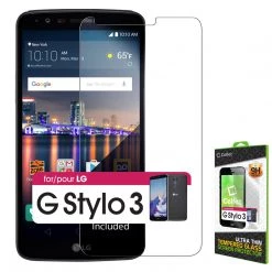 SGLGGSTY3 - LG G Stylo 3 Tempered Glass Screen Protector, Cellet 0.33mm Premium Tempered Glass Screen Protector For LG G Stylo 3 (9H Hardness)