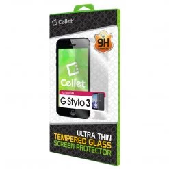 SGLGGSTY3 - LG G Stylo 3 Tempered Glass Screen Protector, Cellet 0.33mm Premium Tempered Glass Screen Protector For LG G Stylo 3 (9H Hardness)