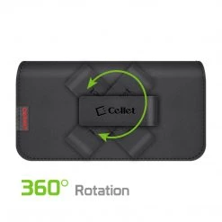 NOBLEP7A - Cellet Noble Premium Leather Case For Samsung Galaxy Note 8, Galaxy S8, IPhone 8/7/6 Plus With Heavy Duty HM 360 Degree Swivel Clip