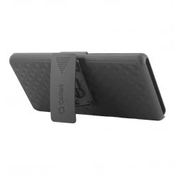 Full Catalog HLSAMN8 - Shell Holster Kickstand Case With Spring Belt Clip For Samsung Galaxy Note 8 – Black – By Cellet