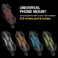 Full Catalog PHBIKEGY - Bike Phone Mount, Universal Bicycle Holder Mount For Apple IPhone X, 8 Plus, 8, Samsung Galaxy Note 8 And More By Cellet – Gray