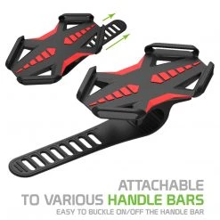 PHBIKEOR -Bike Phone Mount, Universal Bicycle Holder Mount For Apple IPhone X, 8 Plus, 8, Samsung Galaxy Note 8 And More By Cellet – Orange