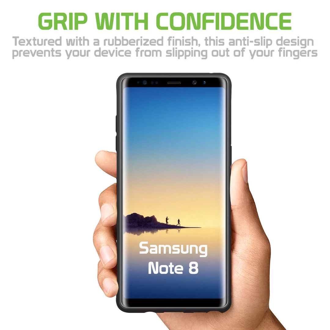 Cellet Full Catalog CCSAMN8BK - Samsung Note8 Sleek Rubberized TPU Protective Phone Case - Black 6 Cellet Full Catalog CCSAMN8BK - Samsung Note8 Sleek Rubberized TPU Protective Phone Case - Black