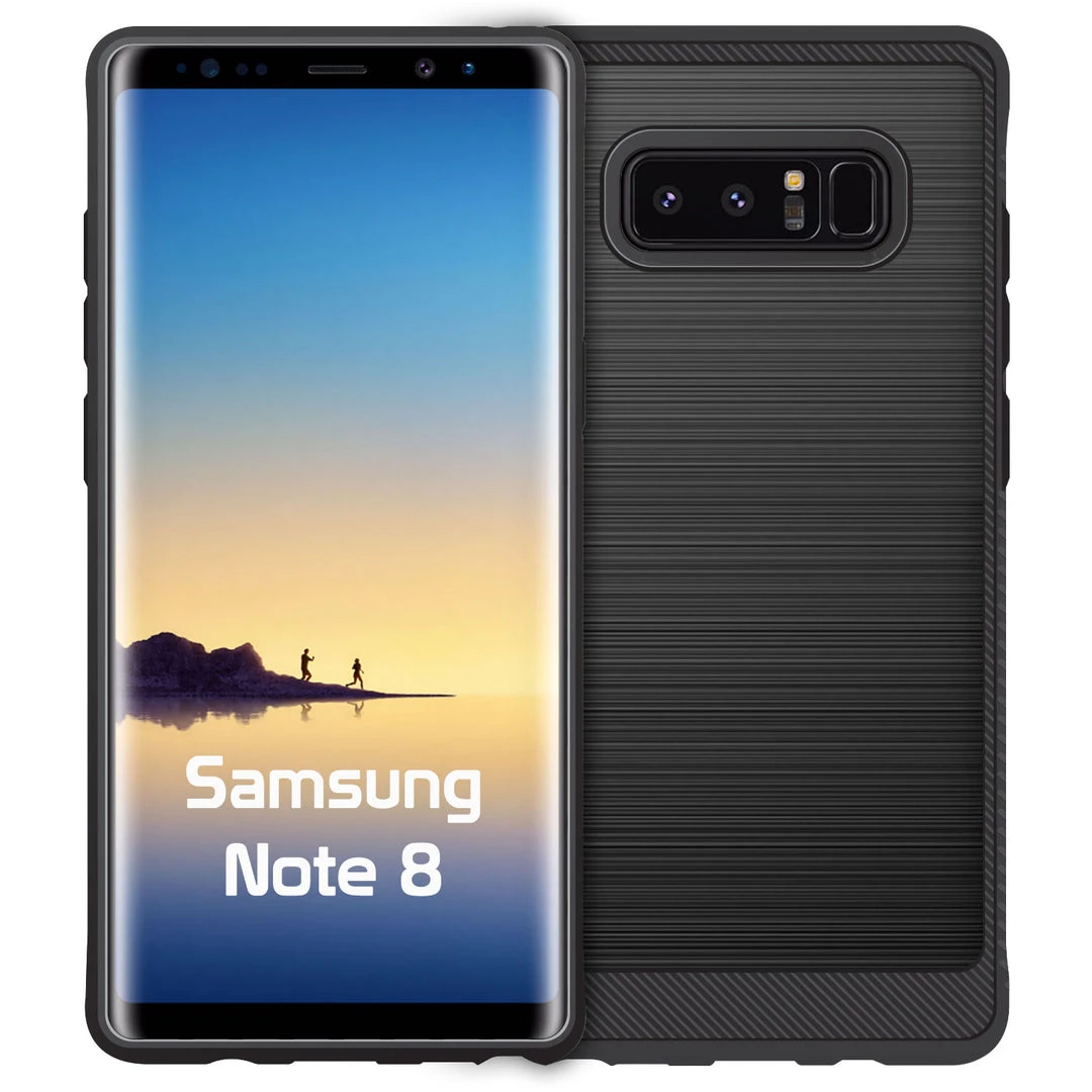Cellet Full Catalog CCSAMN8BK - Samsung Note8 Sleek Rubberized TPU Protective Phone Case - Black 2 Cellet Full Catalog CCSAMN8BK - Samsung Note8 Sleek Rubberized TPU Protective Phone Case - Black