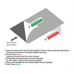 Full Catalog STSAMN8 - Samsung Galaxy Note 8 Screen Protector, Full Coverage- PET Film- Protective HD Clear Screen Protector By Cellet