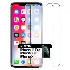 Full Catalog SGIPHX2 - 2 Pieces Pack Case Friendly Tempered Glass Screen Protector For Apple IPhone 11 Pro / Xs / X, IPhone 10 (9H 0.3mm) - By Cellet