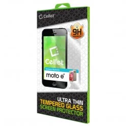 SGMOTE - Cellet Premium Tempered Glass Screen Protector For Motorola E (0.3mm)