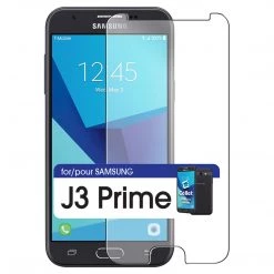 SGSAMJ3E - Cellet Premium Tempered Glass Screen Protector For Samsung Galaxy J3 Prime (0.3mm)