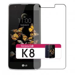 Full Catalog SGLGK817 - Cellet Ultra-Thin Premium Tempered Glass Screen Protector For LG K8 (0.3mm)
