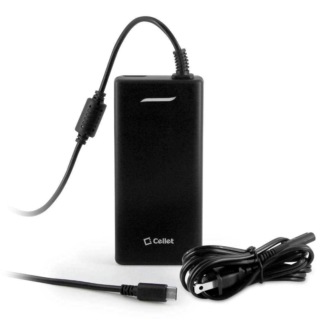 TCPD90 - USB Type-C Laptop Charger, Compatible With MacBook Pro 15”(2016), 13”(2016), 12”(2015), Google Pixel Book, And Other Devices With A USB Type C Connector, USB-A Charging Port Included By Cellet Full Catalog 2 TCPD90 - USB Type-C Laptop Charger, Compatible With MacBook Pro 15”(2016), 13”(2016), 12”(2015), Google Pixel Book, And Other Devices With A USB Type C Connector, USB-A Charging Port Included By Cellet Full Catalog