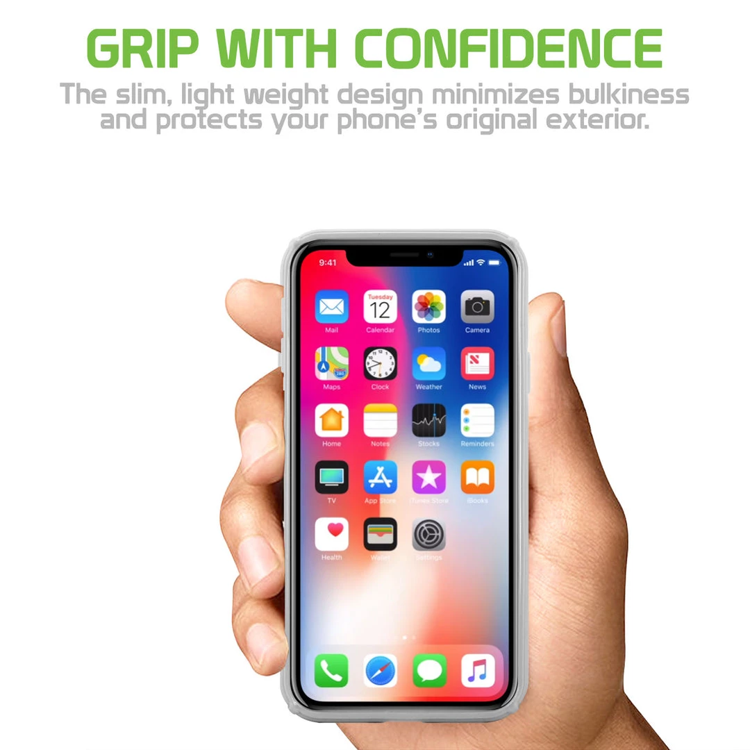 Cellet Full Catalog CCIPHX81WT - IPhone X Case, Slim Hard Case TPU And Durable PC Plastic That Provides All-Around Protection - White 7 Cellet Full Catalog CCIPHX81WT - IPhone X Case, Slim Hard Case TPU And Durable PC Plastic That Provides All-Around Protection - White