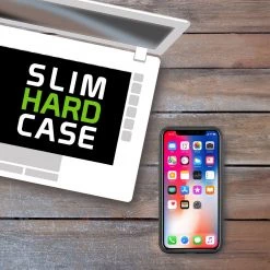 Cellet CCIPHX81BK - IPhone X Case, Slim Hard Case TPU And Durable PC Plastic That Provides All-Around Protection - Black