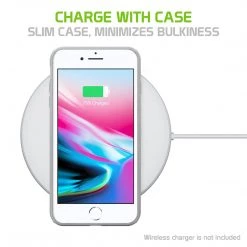 Cellet CCIPH7P81WT - IPhone 7/ 8 Plus Durable Slim Hard Case TPU And Durable PC Plastic That Provides All-Around Protection - White