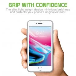 Cellet CCIPH7P81WT - IPhone 7/ 8 Plus Durable Slim Hard Case TPU And Durable PC Plastic That Provides All-Around Protection - White