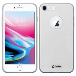 Cellet CCIPH7P81WT - IPhone 7/ 8 Plus Durable Slim Hard Case TPU And Durable PC Plastic That Provides All-Around Protection - White