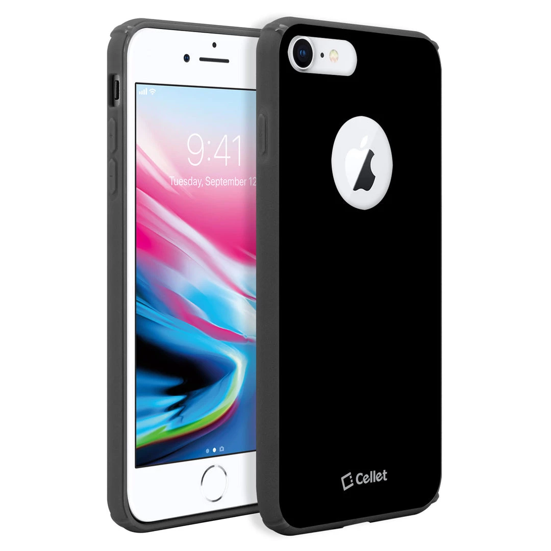 Cellet CCIPH7P81BK - IPhone 7/ 8 Plus Case, Slim Hard Case TPU And Durable PC Plastic That Provides All-Around Protection - Black 1 Cellet CCIPH7P81BK - IPhone 7/ 8 Plus Case, Slim Hard Case TPU And Durable PC Plastic That Provides All-Around Protection - Black