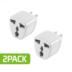 Full Catalog CNFPIN2 - Cellet Power Adapter - Round Pin To Flat Pin (2PACK)