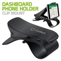 PHD270 - Dashboard Phone Holder, Clip Mount For Apple IPhone X, 8, 8 Plus, Samsung Galaxy Note 8, Samsung Galaxy S8, S8 Plus And More – By Cellet Full Catalog
