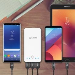 Full Catalog DCA4IN3 - 3 Pack Premium Type C Data Sync Cable, 4” Heavy Duty Nylon Braided Type C Charging/Data Sync Cable By Cellet