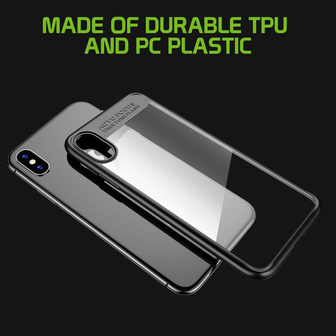 Cellet Full Catalog CCIPHXHRD - IPhone X Slim Transparent Case With Red TPU Frame For All-Around Protection 5 Cellet Full Catalog CCIPHXHRD - IPhone X Slim Transparent Case With Red TPU Frame For All-Around Protection