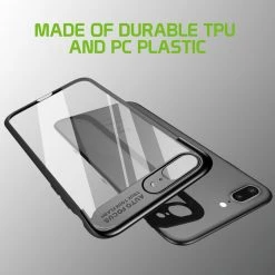 CCIPH8PHBK - IPhone 8 / 7 Plus, Slim Transparent Case With TPU Frame For Apple IPhone 8 Plus By Cellet - Black / Clear 9 CCIPH8PHBK - IPhone 8 / 7 Plus, Slim Transparent Case With TPU Frame For Apple IPhone 8 Plus By Cellet - Black / Clear