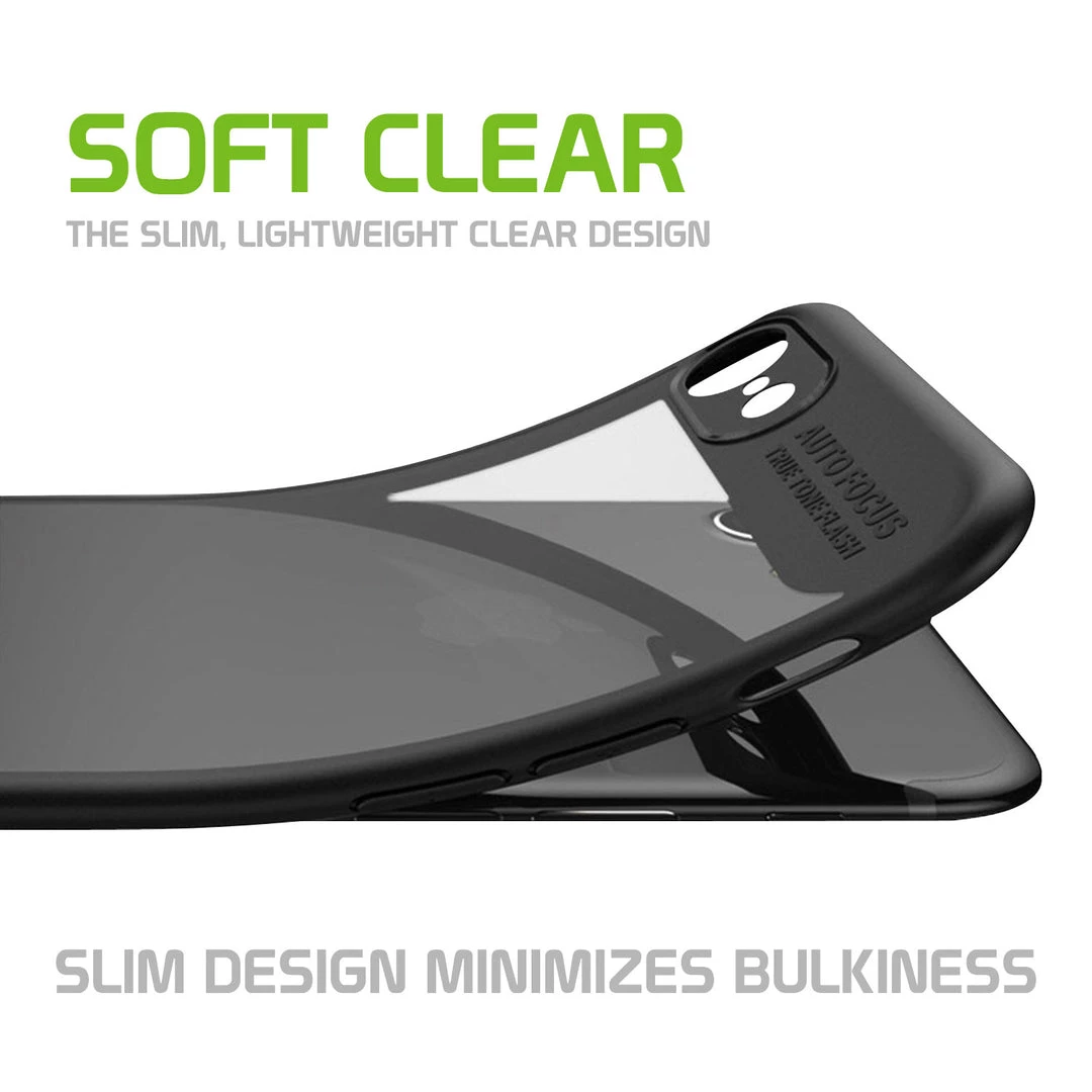 CCIPH8PHBK - IPhone 8 / 7 Plus, Slim Transparent Case With TPU Frame For Apple IPhone 8 Plus By Cellet - Black / Clear 4 CCIPH8PHBK - IPhone 8 / 7 Plus, Slim Transparent Case With TPU Frame For Apple IPhone 8 Plus By Cellet - Black / Clear