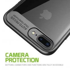 CCIPH8PHBK - IPhone 8 / 7 Plus, Slim Transparent Case With TPU Frame For Apple IPhone 8 Plus By Cellet - Black / Clear 11 CCIPH8PHBK - IPhone 8 / 7 Plus, Slim Transparent Case With TPU Frame For Apple IPhone 8 Plus By Cellet - Black / Clear