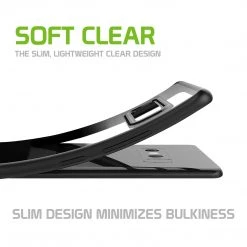 Cellet CCSAMN8HBK - Samsung Not 8 Slim Transparent Case Cover With TPU Frame - Black/ Clear Full Catalog