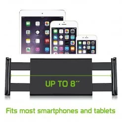 Full Catalog PH350RD - Universal Back Seat Headrest Tablet/Phone Mount Holder With 360 Degree Rotation For Apple IPad/Pro/Mini, IPhone X/8/8 Plus, Galaxy Tab S3, Note 8, Surface Pro 4, Etc. (fits Up To 8”) By Cellet - Red