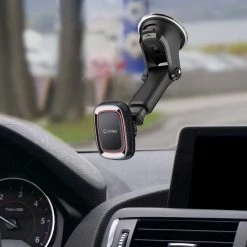 GoCellet Full Catalog RHSUMAG200 -Magnetic Car Dashboard & Windshield Phone Holder Mount, 360 Rotation, Extendable Arm