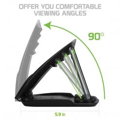 RHD100 - One Hand Insert Dashboard Phone Holder, Non-Slip Clamp Dashboard Mount For Apple IPhone X, 8/8 Plus, Samsung Galaxy S9/S9 Plus, S8/S8 Plus, Samsung Galaxy Note 8, GPS And More – By Cellet