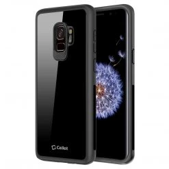 GoCellet Full Catalog CCSAMS981BK - Heavy Duty Protection Slim Hard Case Cover - Clear- Galaxy S9