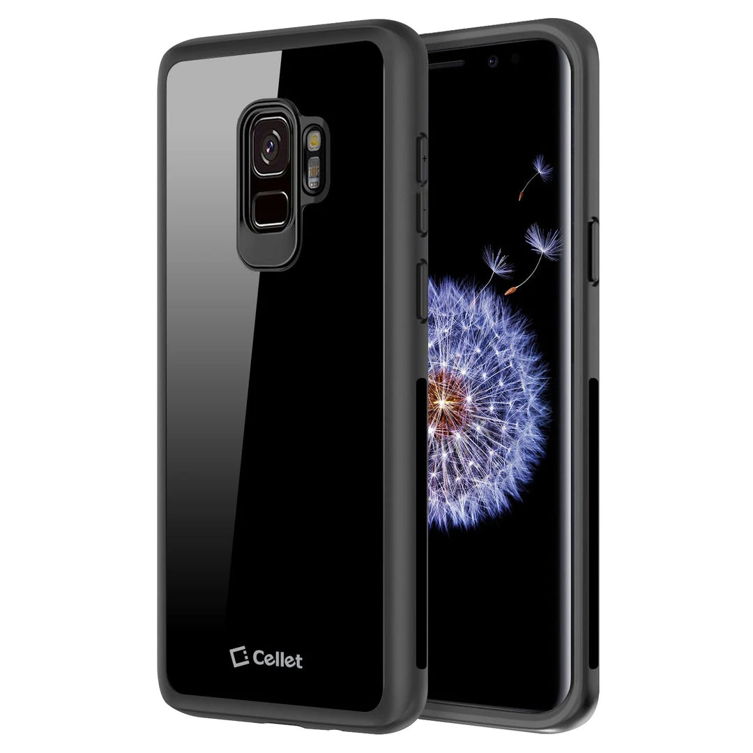 GoCellet Full Catalog CCSAMS981BK - Heavy Duty Protection Slim Hard Case Cover - Clear- Galaxy S9 1 GoCellet Full Catalog CCSAMS981BK - Heavy Duty Protection Slim Hard Case Cover - Clear- Galaxy S9