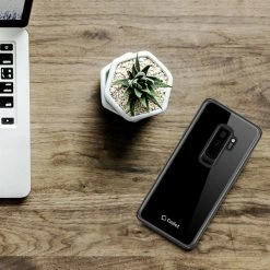 GoCellet CCSAMS9P81BK - Heavy Duty Protection Slim Hard Case Cover - Clear- Galaxy S9 Plus Full Catalog