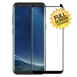 SGSAMS8PFG - Samsung Galaxy S8 Plus Adhesive Screen Protector, Premium Adhesive Full Coverage Tempered Glass Screen Protector For Samsung Galaxy S8 Plus By Cellet