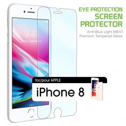 Cellet SGIPH8BL - Anti-Blue Light (Eye Protection) Tempered Glass For IPhone SE 2020, 8, 7, 6S, & 6 Full Catalog