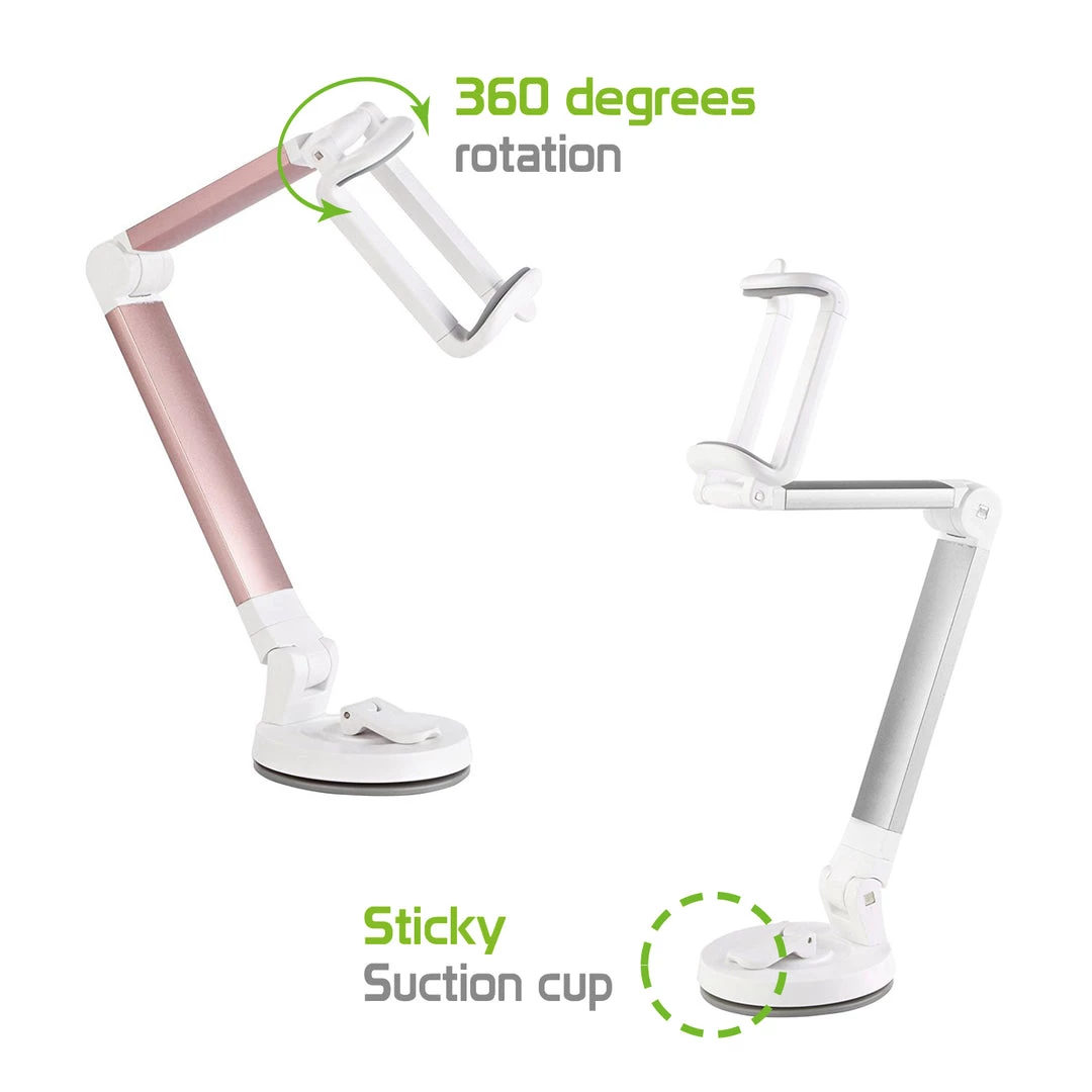 PH118EBK - Desktop Phone Mount With 360 Degree Rotation And Adjustable Folding Arms For Samsung Galaxy Note 9, S9/S9 Plus, S8/S8 Plus, Apple IPhone XS Max, XR, X, 8/8 Plus, Google Pixel 2XL, LG V30 And More – Black - By Cellet Full Catalog 5 PH118EBK - Desktop Phone Mount With 360 Degree Rotation And Adjustable Folding Arms For Samsung Galaxy Note 9, S9/S9 Plus, S8/S8 Plus, Apple IPhone XS Max, XR, X, 8/8 Plus, Google Pixel 2XL, LG V30 And More – Black - By Cellet Full Catalog