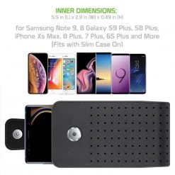 LTERLAGB - Cellet Teramo Leather Pouch For Samsung Galaxy S9 Plus, Galaxy S8 Plus, IPhone 8 Plus, 7 Plus, 6S Plus And More(Fits With Slim Case On) 11 LTERLAGB - Cellet Teramo Leather Pouch For Samsung Galaxy S9 Plus, Galaxy S8 Plus, IPhone 8 Plus, 7 Plus, 6S Plus And More(Fits With Slim Case On)