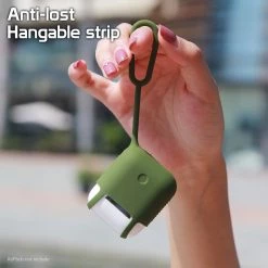 SCPODGR - AirPods Case, Protective Silicone Case Cover For AirPods (AirPods Strap Included) By Cellet - Green