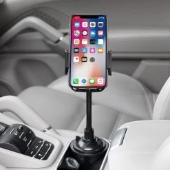 PHC18CN - Heavy Duty Cup Holder Mount For Apple IPhone XS, XR, X, 8/8 Plus, Samsung Galaxy Note 9, Galaxy S9/S9 Plus, S8/S8 Plus And Other3.5 Inch Smartphones – By Cellet