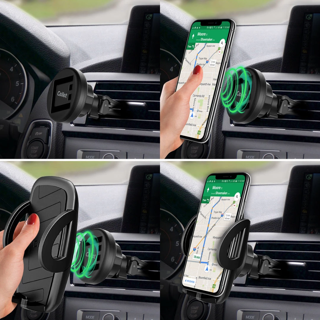 PHM500 - Air Vent Mount, 2-in-1 Extra Strength Magnetic Air Vent Mount With Attachable Cradle For Apple IPhone Xs, XR, X, 8/8 Plus, Samsung Galaxy Note 9, Galaxy S9/ S9 Plus And More By Cellet Full Catalog 4 PHM500 - Air Vent Mount, 2-in-1 Extra Strength Magnetic Air Vent Mount With Attachable Cradle For Apple IPhone Xs, XR, X, 8/8 Plus, Samsung Galaxy Note 9, Galaxy S9/ S9 Plus And More By Cellet Full Catalog